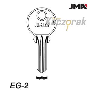 JMA 166 - surový klíč - EG-2